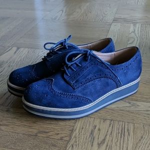 Platform Oxford Shoes